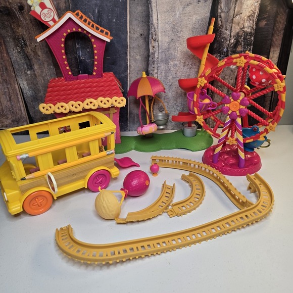 lalaloopsy | Toys | Lalaloopsy Lot Of 3 Funhouse Park Incomplete Beas ...